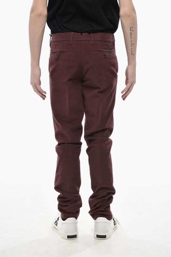  꼬르넬리아니 스트레이트 팬츠 744EQ6 4820174 040 Burgundy - CORNELIANI