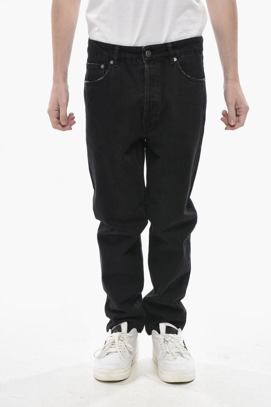  골든구스 미디움 워시 슬림 핏 진 GMP00596P000625 90100 Black