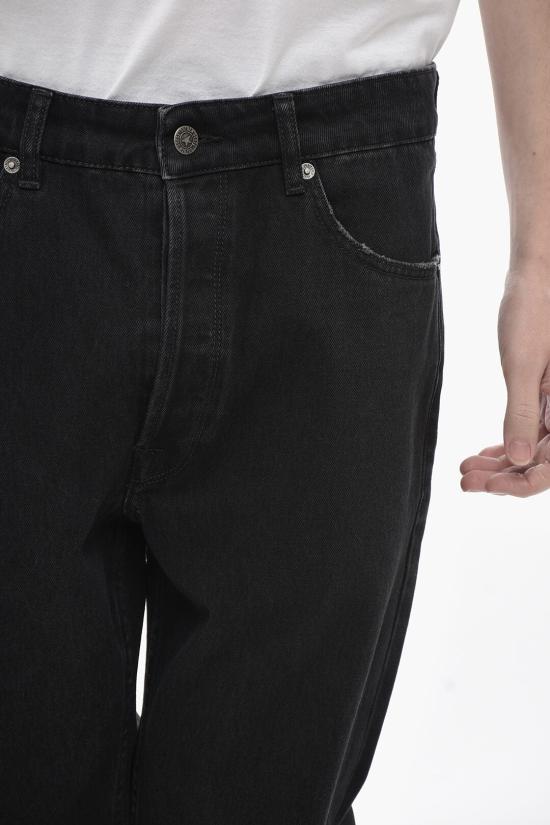  골든구스 미디움 워시 슬림 핏 진 GMP00596P000625 90100 Black - GOLDEN GOOSE