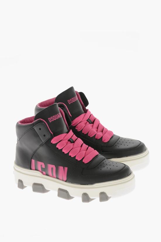  디스퀘어드2 스니커즈 SNW0349 01507270 M637 Rosa Bianco e Nero
