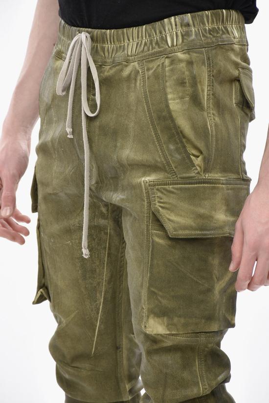  릭 오웬스 카고 팬츠 DU02D2386 HSCF 85 Green - RICK OWENS