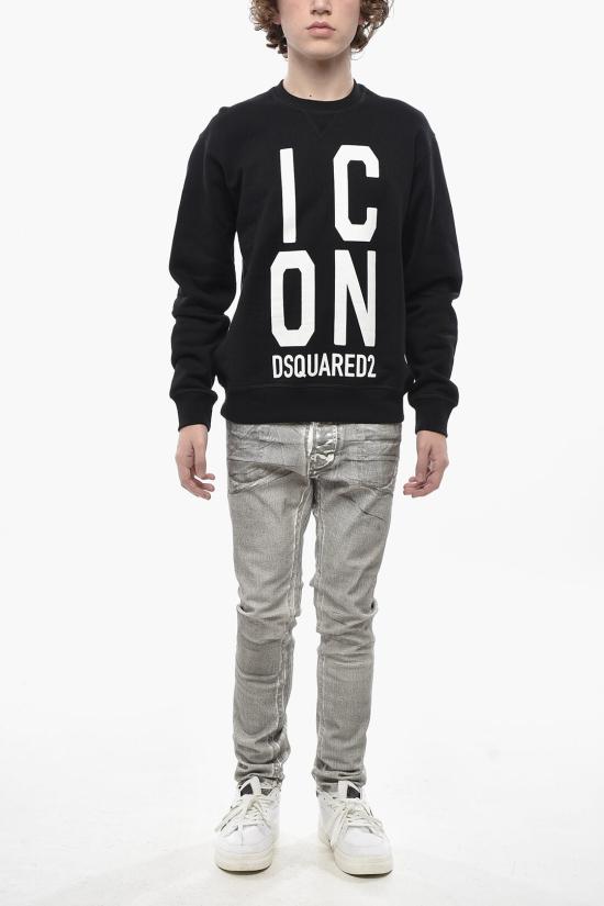  디스퀘어드2 긴팔 티셔츠 S79GU0107S25516900 Black - DSQUARED2