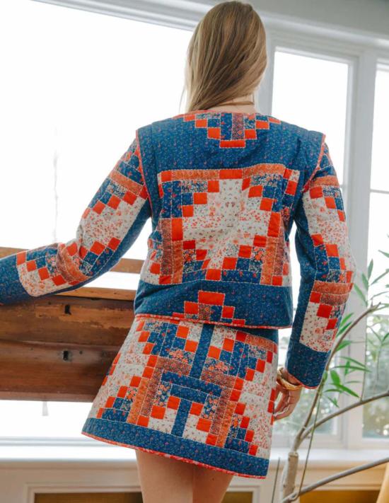  Love The Label 자켓 러브 더 라벨 쇼디치 재킷 블루 멀티 - OTHER BRANDS