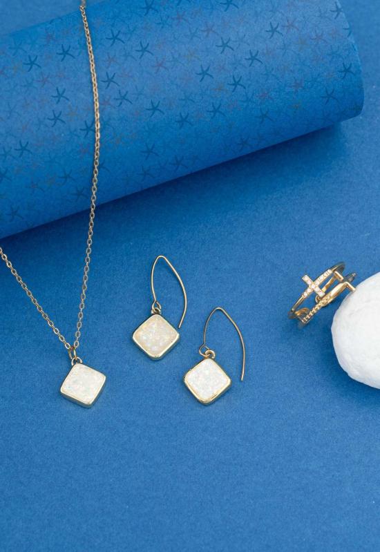  스타피쉬 프로젝트 이어링 클레어 오팔 귀걸이 - STARFISH PROJECT