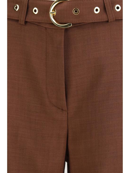 26SS 핑코 스트레이트 팬츠 106492A2W6 L78 BROWN - PINKO