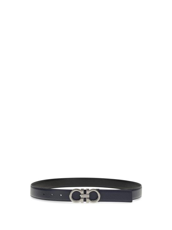 26SS 살바토레 페라가모 가죽 벨트 790557 005 BLUE - SALVATORE FERRAGAMO