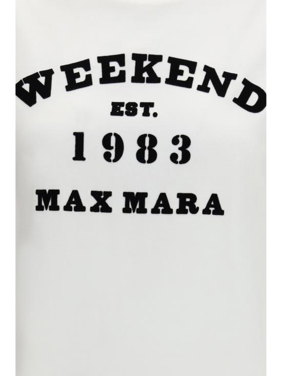 26SS 위켄드막스마라 반팔 티셔츠 2615971051600 006 WHITE - WEEKEND MAX MARA