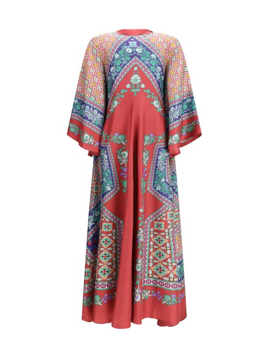 26SS 라 더블제이 롱 원피스 DRE0232SIL006REG02 RE01 MULTICOLOUR - LA DOUBLEJ