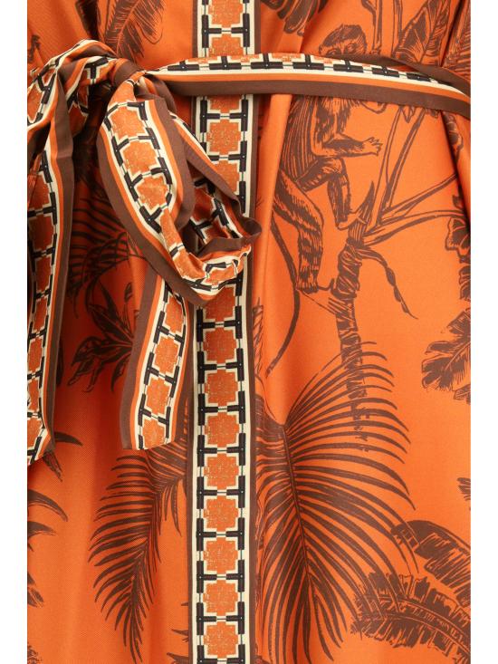 26SS 알레메 롱 원피스 6882D RUST ORANGE - ALEMAIS