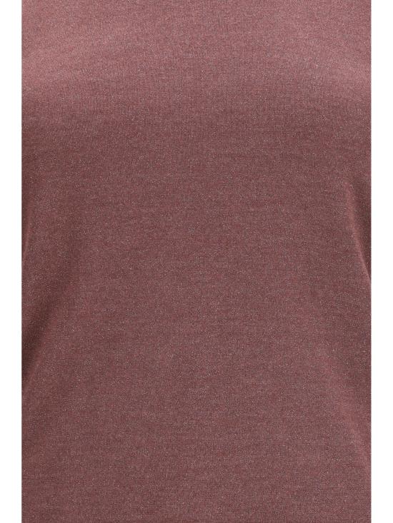 26SS 브루넬로 쿠치넬리 반팔 티셔츠 M41848600 C9275 BORDEAUX - BRUNELLO CUCINELLI