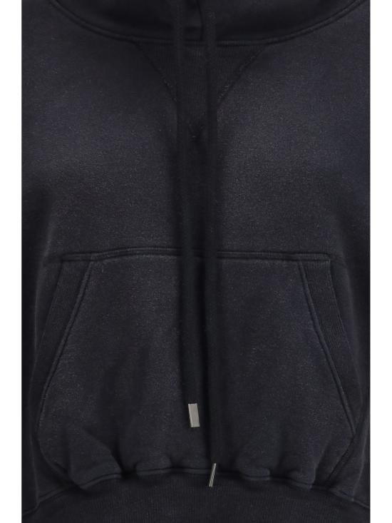 26SS 알13 후드 티셔츠 R13WK255 K001A BLACK - R13