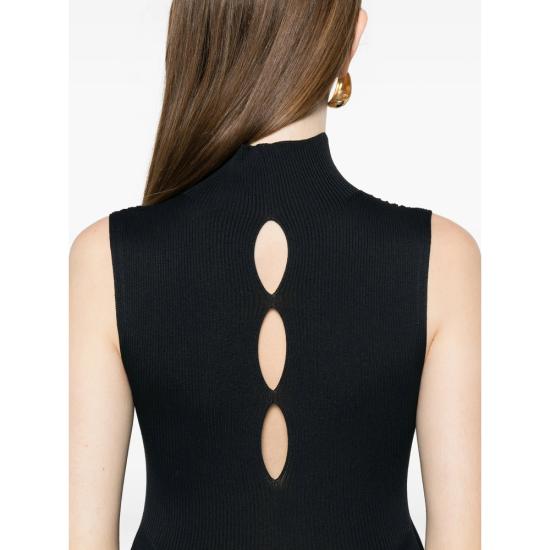 26SS 씨에프씨엘 미디 원피스 CF011KH037 199N BLACK - CFCL