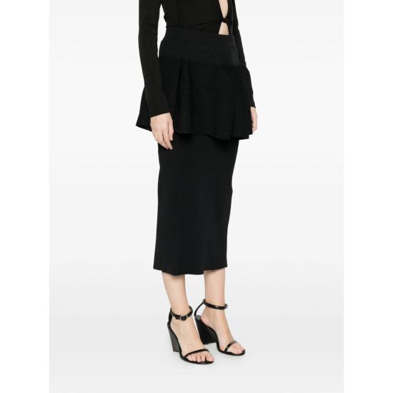 26SS 씨에프씨엘 미디 스커트 CF011KG090 199K BLACK - CFCL