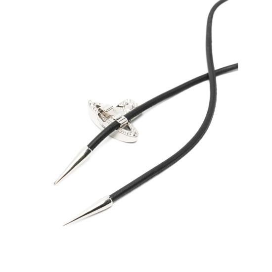 26SS 비비안웨스트우드 넥타이 63010144 02P692 P692 BLACK - VIVIENNE WESTWOOD