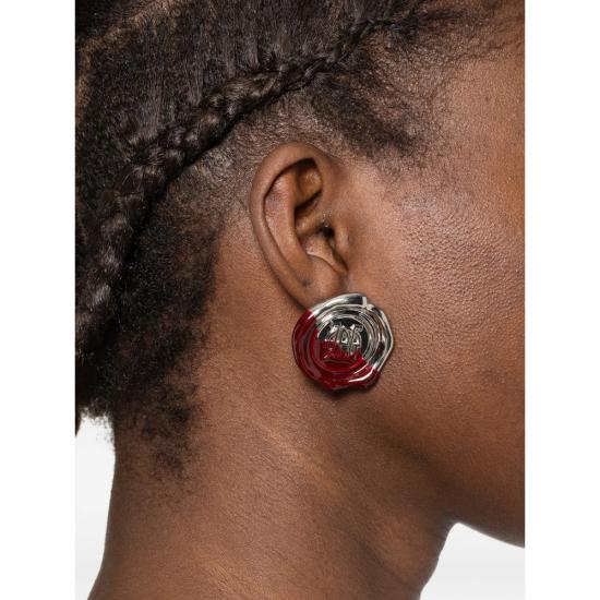 26SS 장 폴 고티에 이어링 JW064 X061 9128 SILVER RED - JEAN PAUL GAULTIER