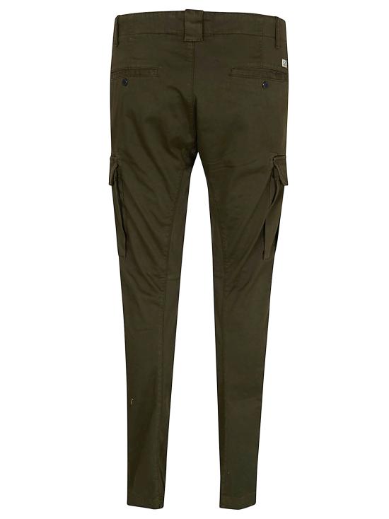 26SS 씨피 컴퍼니 스트레치 새틴 카고 팬츠 RSCMPA743A 005694G 683 IVY GREEN - C.P. COMPANY