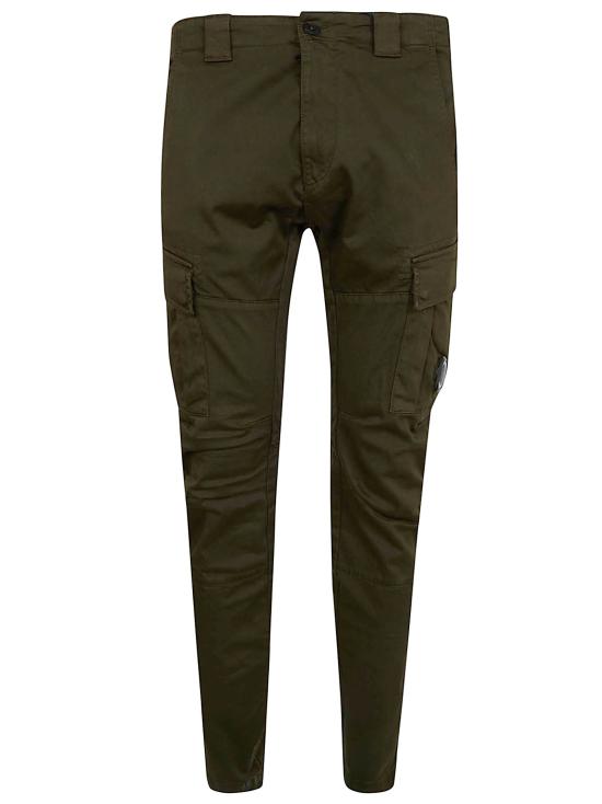 26SS 씨피 컴퍼니 스트레치 새틴 카고 팬츠 RSCMPA743A 005694G 683 IVY GREEN