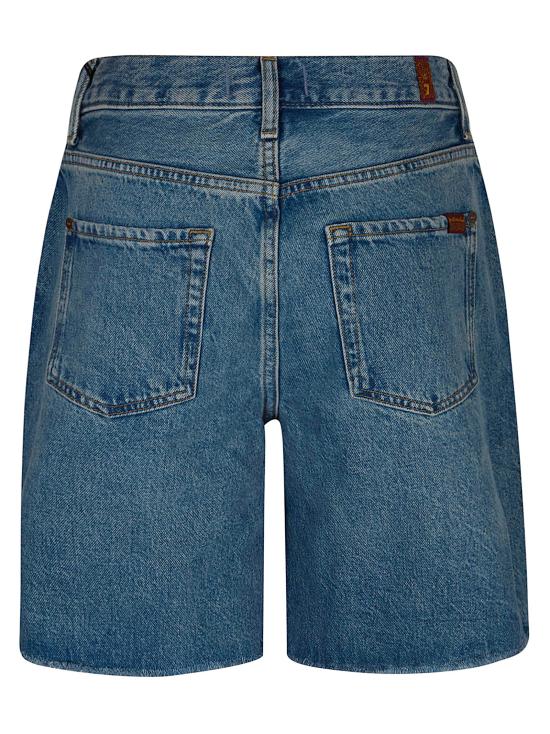 26SS 세븐포올맨카인드 데님 숏팬츠 7U87CE35 U7STW WAVE - 7 FOR ALL MANKIND