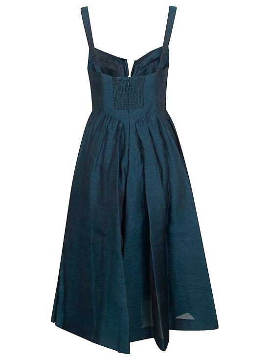 26SS 짐머만 미디 원피스 6847DC261 TEAL TEAL - ZIMMERMANN