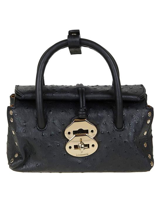 26SS 자넬라토 숄더백 068750 2230000B Z0001 BLACK CRATERE