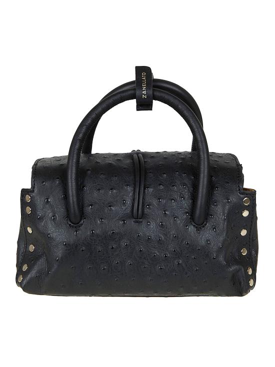 26SS 자넬라토 숄더백 068750 2230000B Z0001 BLACK CRATERE - ZANELLATO