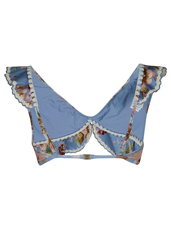 26SS 짐머만 비키니 수영복 5776WRS261 SPLPR SPLICED PRINT - ZIMMERMANN