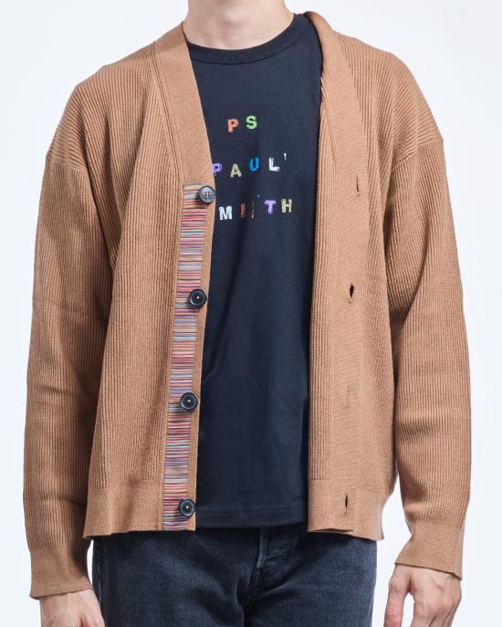 25FW 폴 스미스 가디건 M1R 531Z T02763 18 ARANCIONE - PAUL SMITH