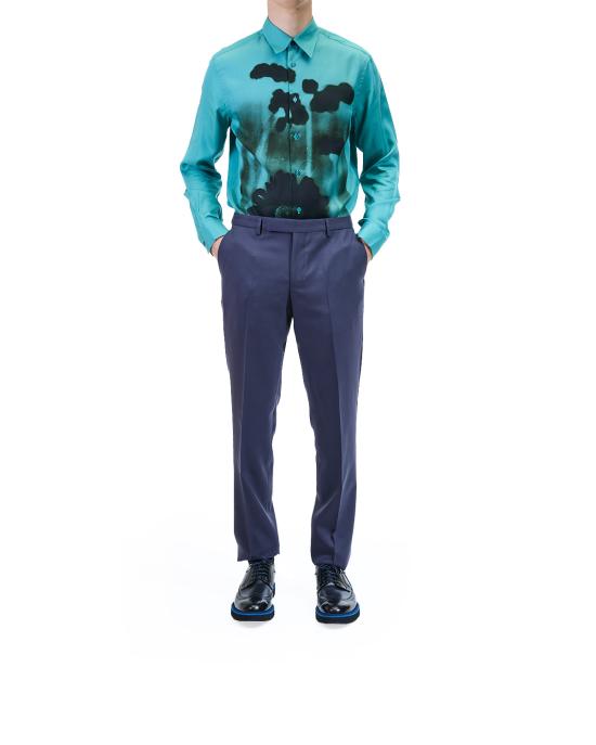 25FW 폴 스미스 긴팔 셔츠 M1R 598Z T02861 33 VERDE - PAUL SMITH