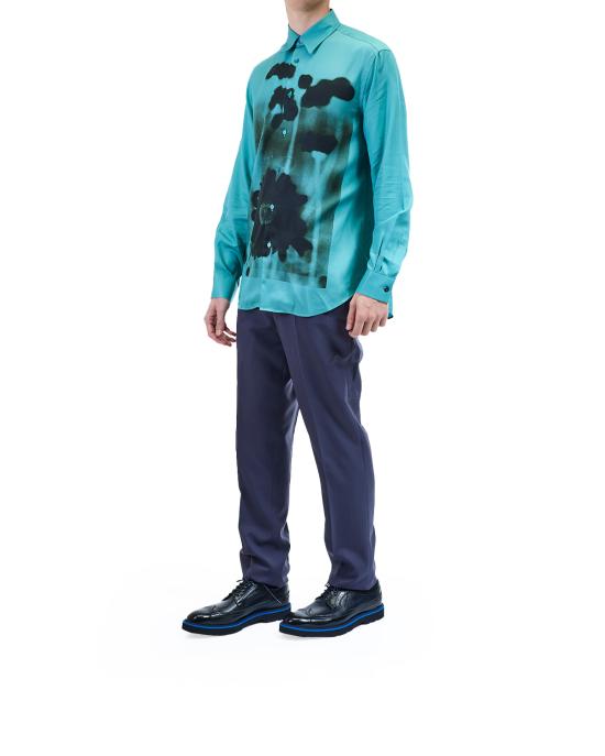 25FW 폴 스미스 긴팔 셔츠 M1R 598Z T02861 33 VERDE - PAUL SMITH