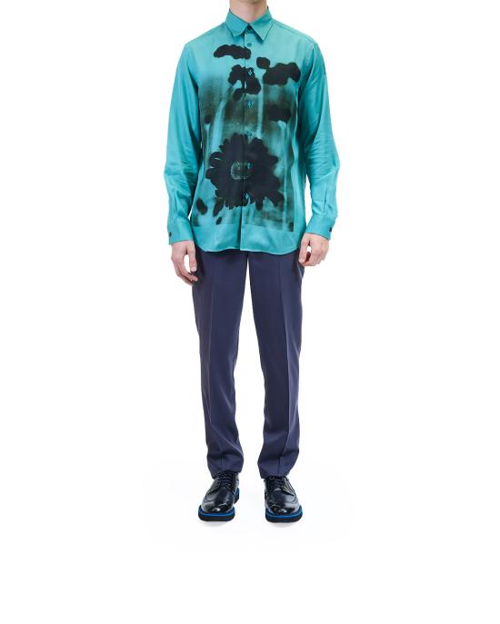 25FW 폴 스미스 긴팔 셔츠 M1R 598Z T02861 33 VERDE - PAUL SMITH