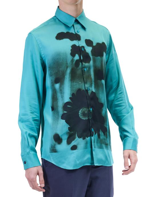 25FW 폴 스미스 긴팔 셔츠 M1R 598Z T02861 33 VERDE - PAUL SMITH