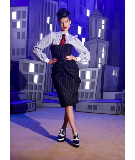  모스키노 셔츠 0210 5433 1002 fantasia bianco BIANCO MULTI - MOSCHINO