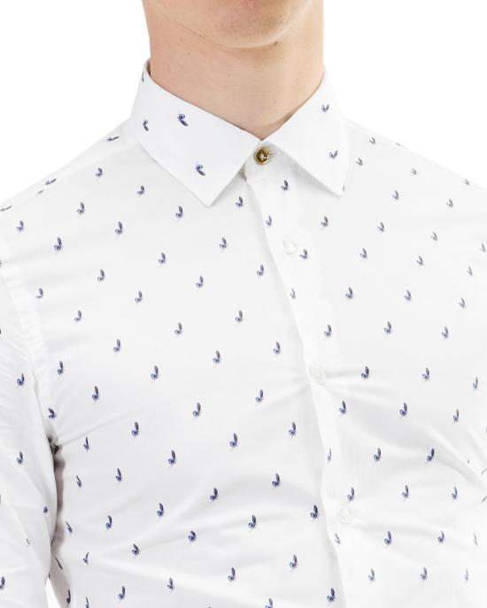 25FW 폴 스미스 긴팔 셔츠 M1R 170R T02718 01 BIANCO - PAUL SMITH