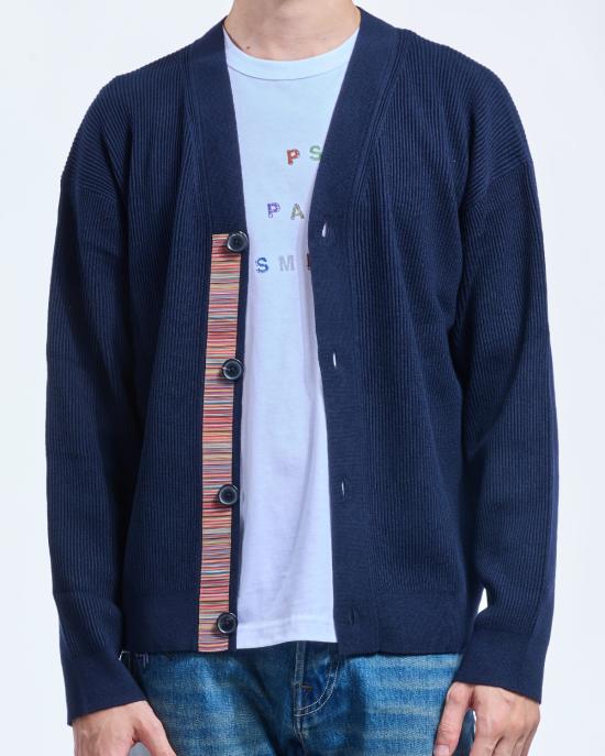 25FW 폴 스미스 가디건 M1R 531Z T02763 49 BLU - PAUL SMITH