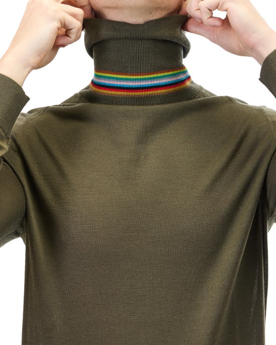 25FW 폴 스미스 터틀넥 M1R 539Z T02093 63 MARRONE - PAUL SMITH