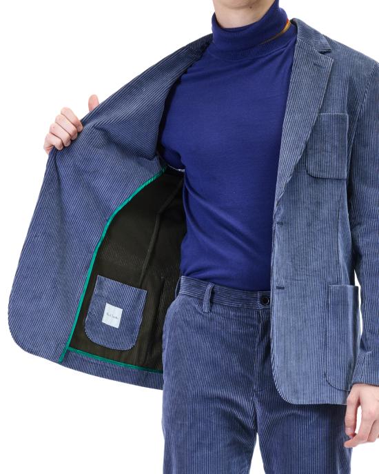 25FW 폴 스미스 수트 자켓 M1R 2321 T02792 43 BLU - PAUL SMITH