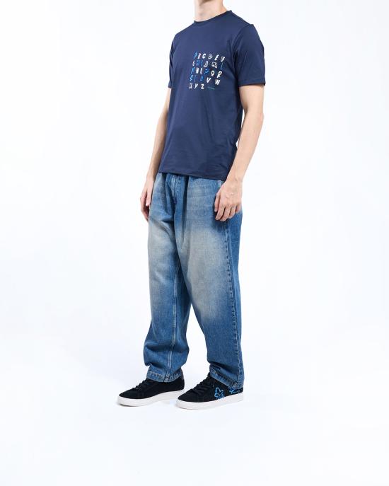 25FW 폴 스미스 반팔 티셔츠 M1R 697P TP4935 BLU NAVY - PAUL SMITH