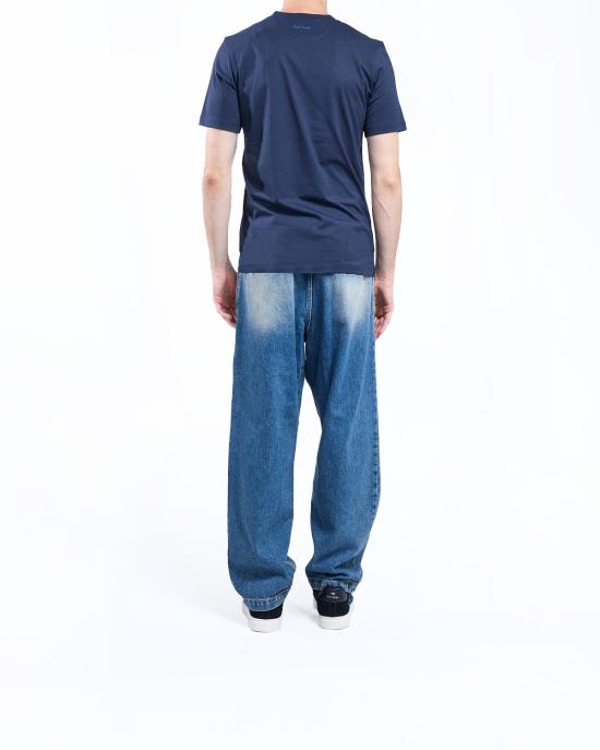 25FW 폴 스미스 반팔 티셔츠 M1R 697P TP4935 BLU NAVY - PAUL SMITH