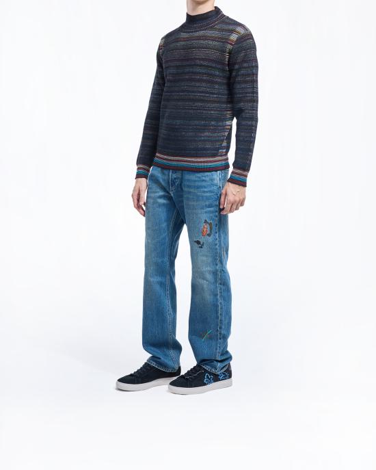 25FW 폴 스미스 터틀넥 M1R 545Z T02827 92 NERO MULTI - PAUL SMITH