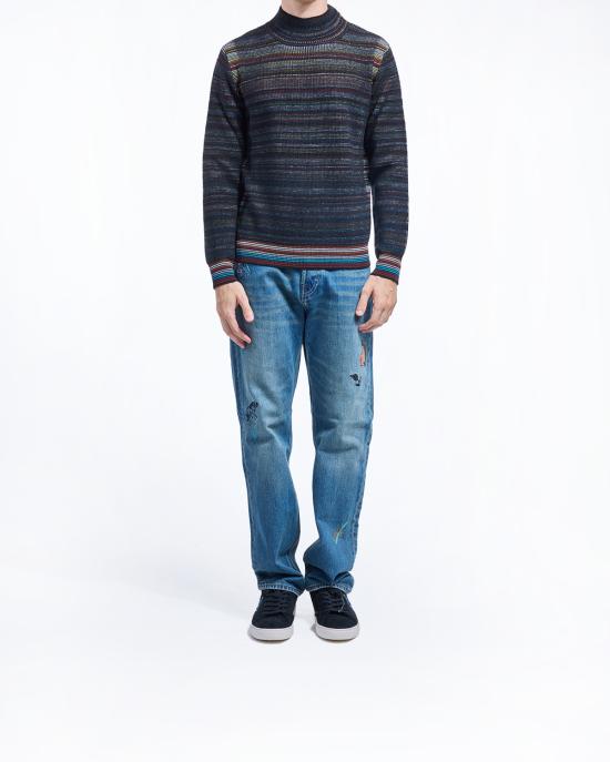 25FW 폴 스미스 터틀넥 M1R 545Z T02827 92 NERO MULTI - PAUL SMITH