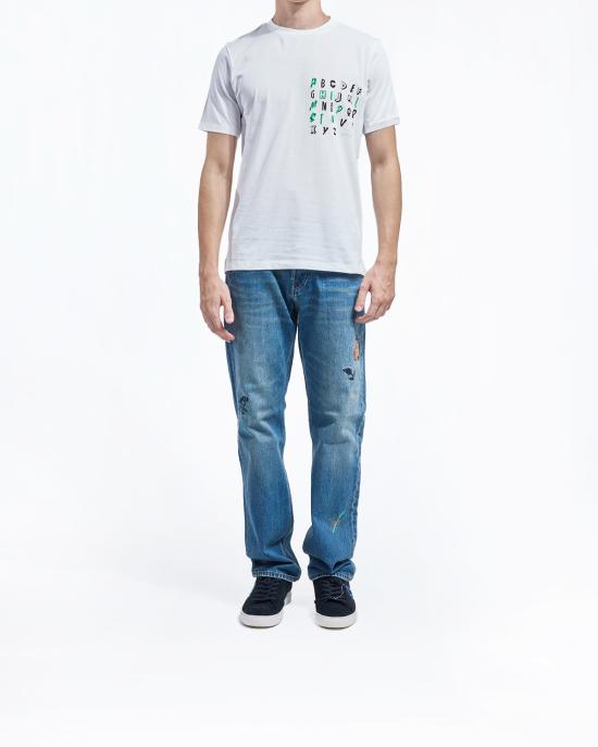 25FW 폴 스미스 반팔 티셔츠 M1R 697P TP4935 01 BIANCO - PAUL SMITH