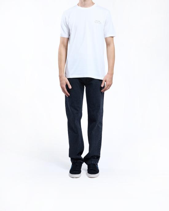 25FW 폴 스미스 반팔 티셔츠 M1R 697P TP4929 01 BIANCO - PAUL SMITH