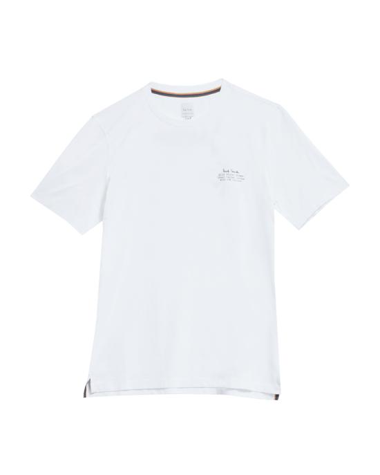 25FW 폴 스미스 반팔 티셔츠 M1R 697P TP4929 01 BIANCO