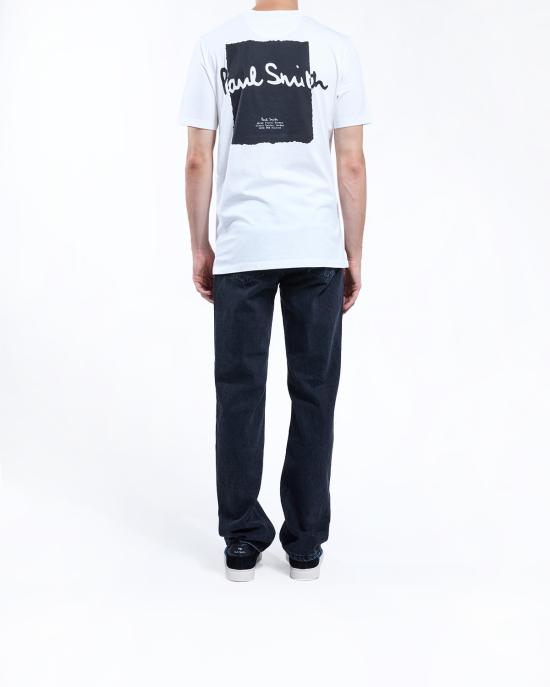 25FW 폴 스미스 반팔 티셔츠 M1R 697P TP4929 01 BIANCO - PAUL SMITH