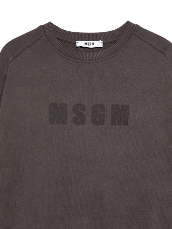 26SS [키즈] 엠에스지엠 트레이닝 상의 S6MSJUSW153 103 Grey - MSGM