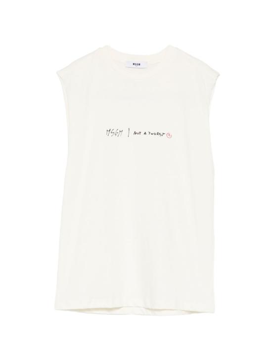 26SS [키즈] 엠에스지엠 티셔츠 S6MSJBTH242 013 White