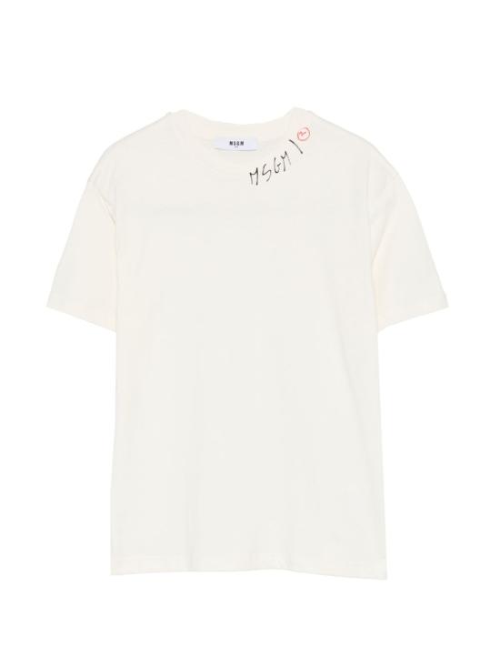 26SS [키즈] 엠에스지엠 티셔츠 S6MSJBTH240 013 White