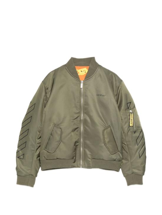 26SS [키즈] 오프화이트 패딩 44BEH002S26F001311 OLIVE Green