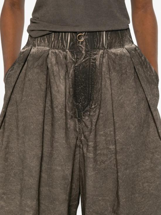 26SS 우마 왕 팔라초 팬츠 UP3021 UW860 Grey brown - UMA WANG