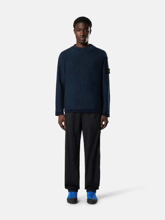 26SS 스톤 아일랜드 스웨터 L1S15 5100044 S01B0 V0020 Blue - STONE ISLAND